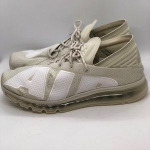 NIKE AIR MAX FLAIR LIGHT BONE WHITE COOL GREY SZ10 NIKE AIR MAX FLAIR LIGHT BONE WHITE COOL GREY SZ10